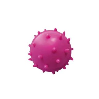 Bolinha 60mm Maciça Col. Mamona Rosa Cães Cachorro Mordedor Brinquedo Furacão Pet