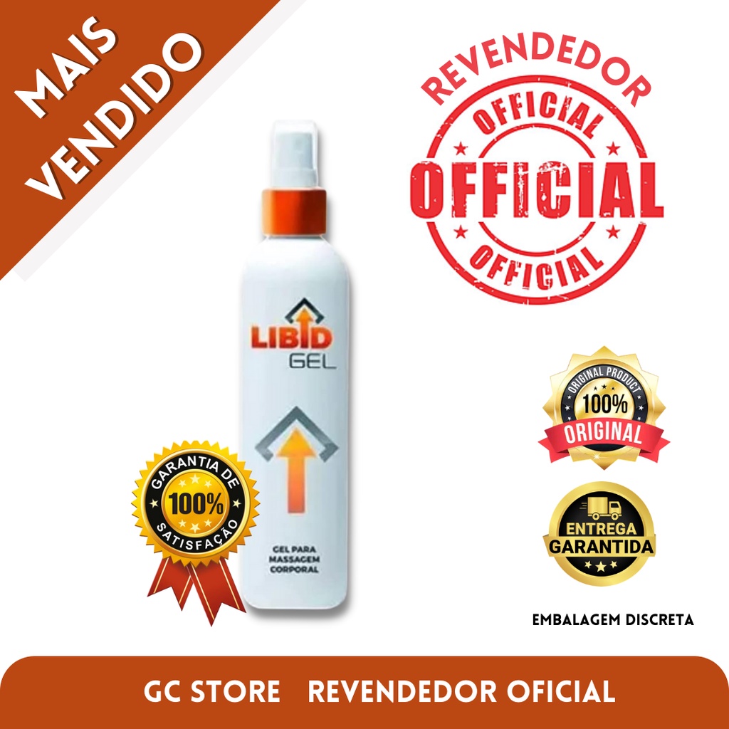 Libid Gel Original Envio Imediato - Escorrega o Preço