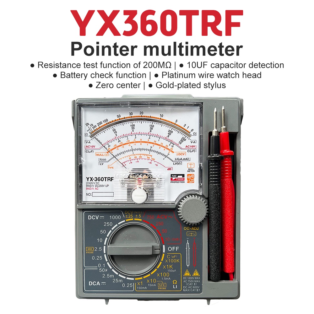 Multimetro analogico - YX360TRF - Sanwa Electric Instrument