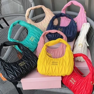 MIU * Bolsa Para O Braço Do hobo Feminina Pequena E Versátil