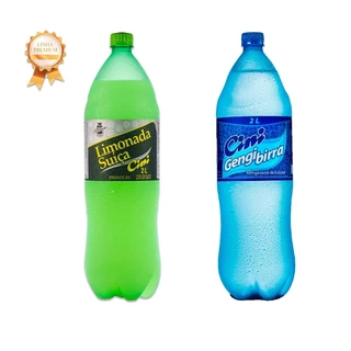 Refrigerante Cini Gengibre Gengibirra e Limonada Suiça