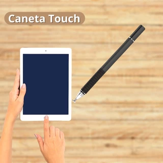 KIT 3 Caneta Touch Ponta Dupla Para Tablets Smartphones Telas Sensíveis Ao Toque - AS UTILIDADES