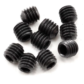 Parafuso M4 X 4mm Sem Cabeça Allen Oxidado Preto + Chave '' L '' 2mm