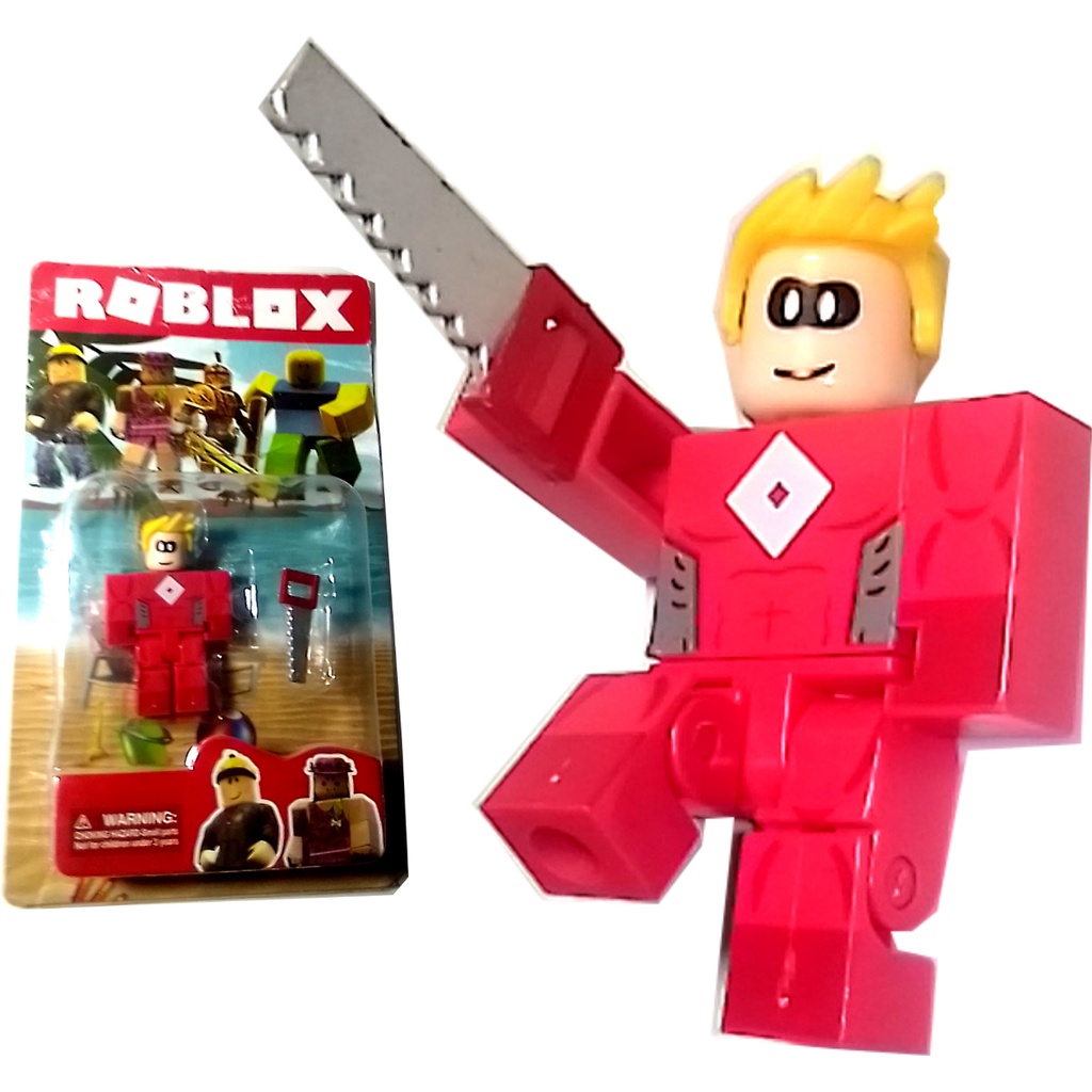 Boneco de Montar Miniatura Gamer Roblox Para Brincar e Colecionar