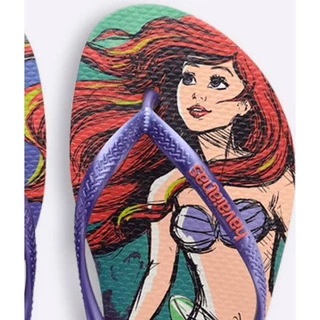 Chinelo feminino sandália Havaianas Slim Princesa villans Original com nota fiscal