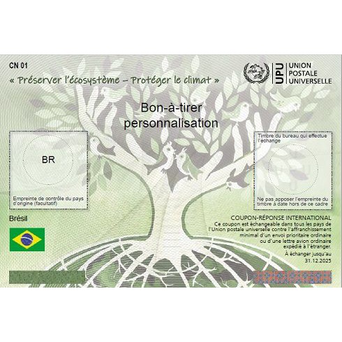 Cupom Resposta Modelo Abidjan - Coupon Réponse