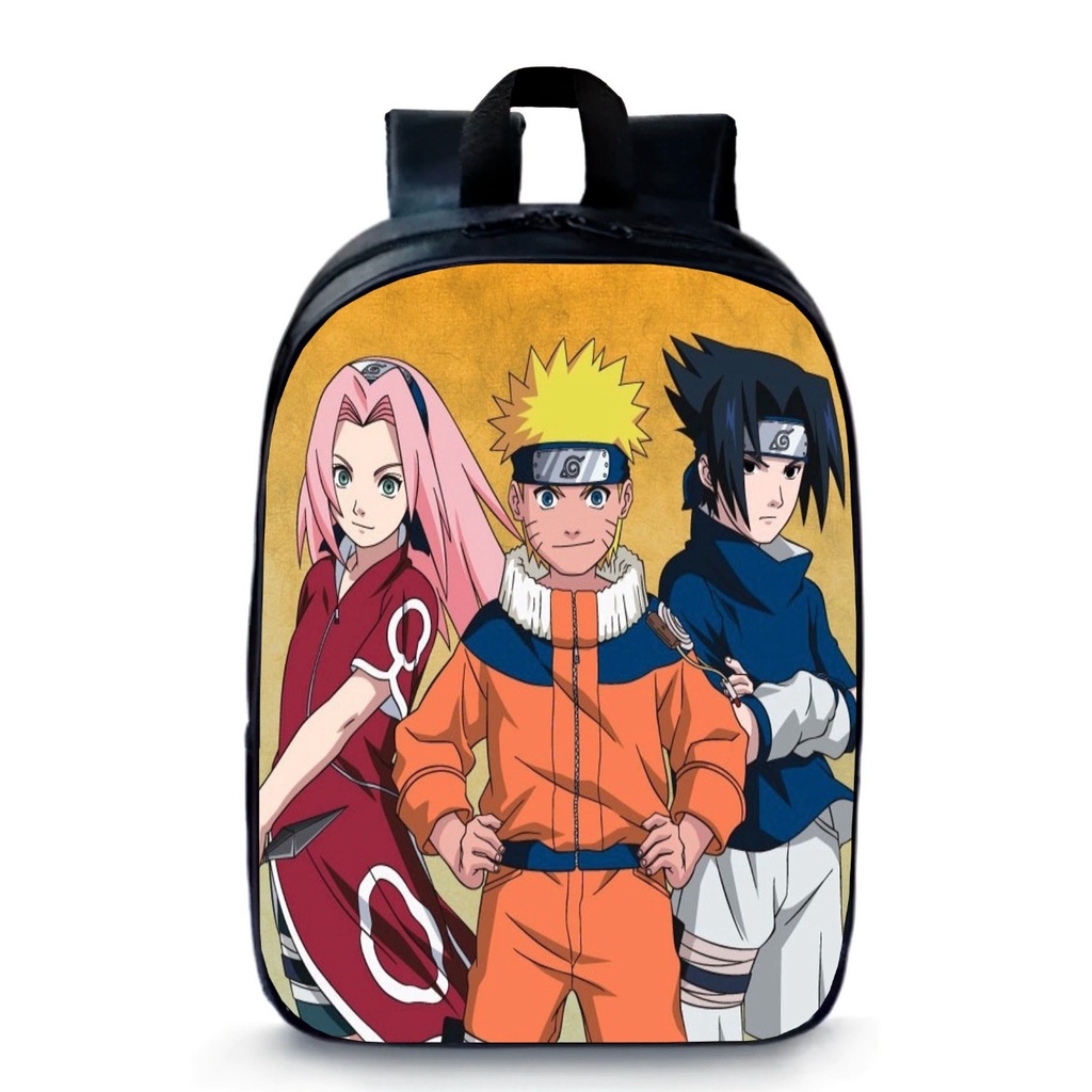 Toalha de rosto infantil escolar simples Naruto Shippuden akatsuki sasuke  kakashi