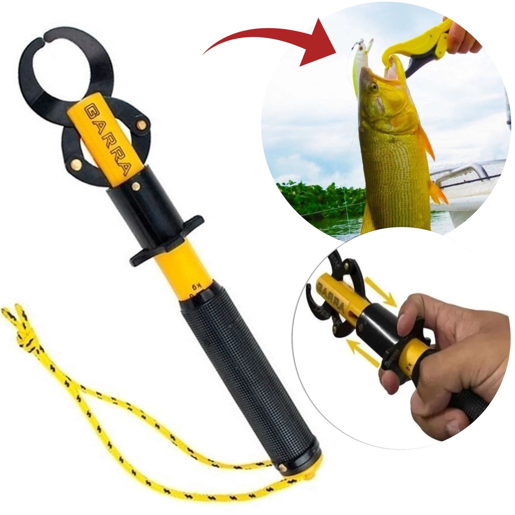 Alicate De Pesca Garra Pega Peixe Com Balança Ate 21 Kg Ntk | Shopee Brasil