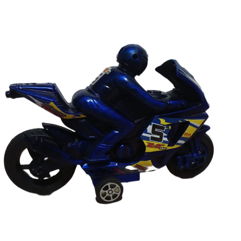 Kit / conjunto com 4 motos de brinquedo infantil de plástico com motor à  fricção pull back para crianças moto de brinquedo vermelha amarelo preta ou  cinza