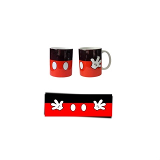Caneca Mickey Mouse e Minnie de Porcelana vários modelos