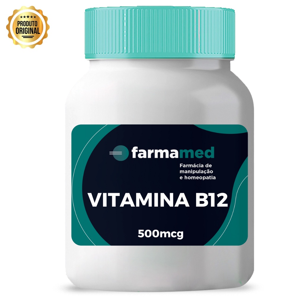 Metilcobalamina - Vitamina B12 - 500mcg - Imunidade; Pronta Entrega ...