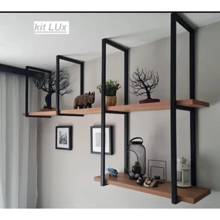 kit prateleira industrial LUX COMPLETO