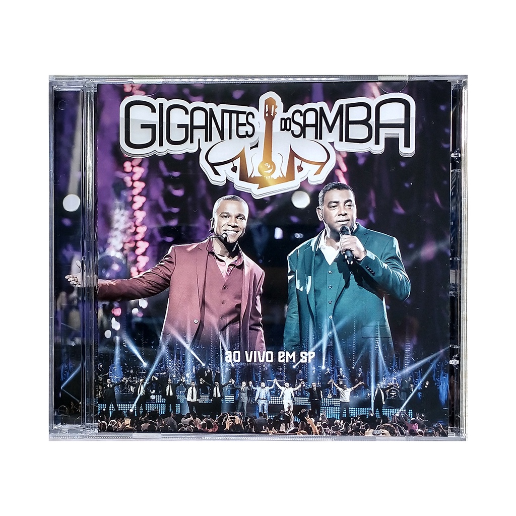 CD Gigantes do Samba - Ao Vivo em SP (2014) | Shopee Brasil