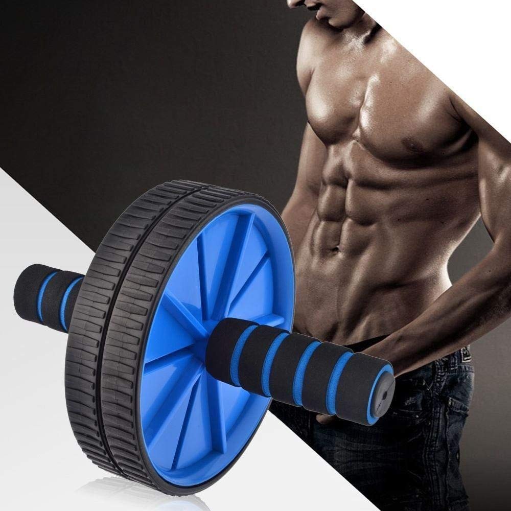Roda Para Exercícios Abdominais Desmontável Academia