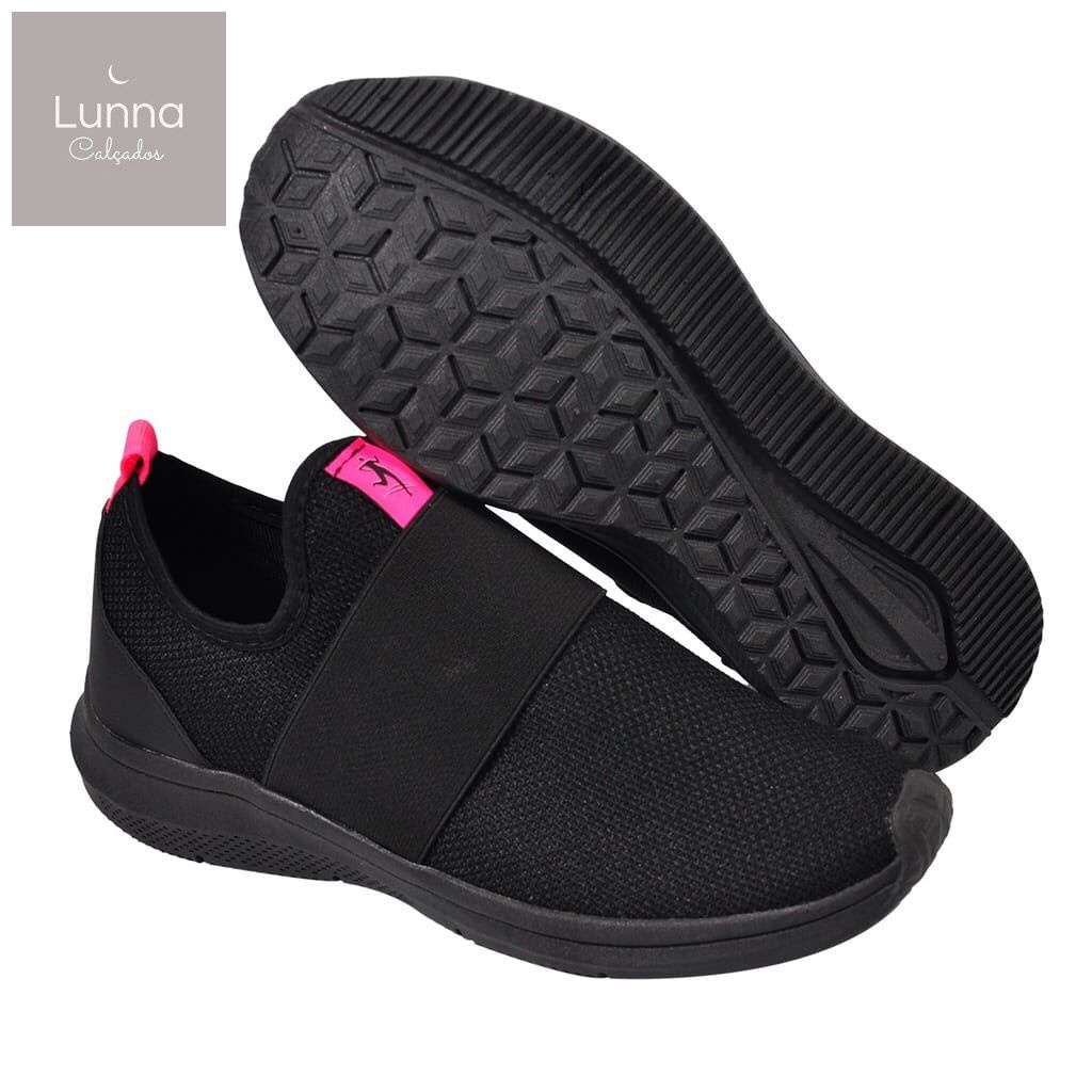 Slip on best sale sola preta