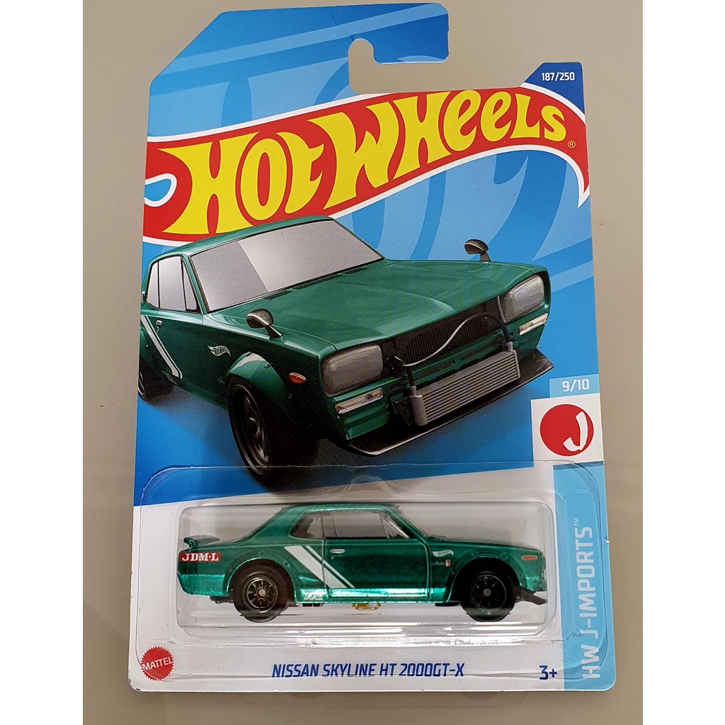 Hot Wheels Super Treasure Hunt Nissan Skyline 2000 GT-R - Ruote Calde, Usato Ma Buone Condizioni