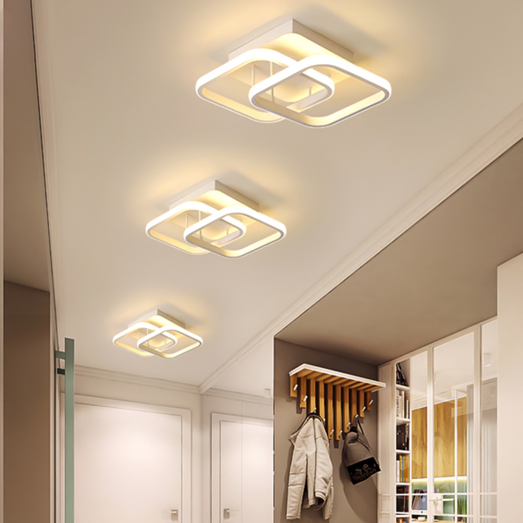 Luminária De Teto Led Decoracao Minimalista Moderna Pendente Lustre Plafon Dourado para Sala Quarto Cozinha Ceiling Light