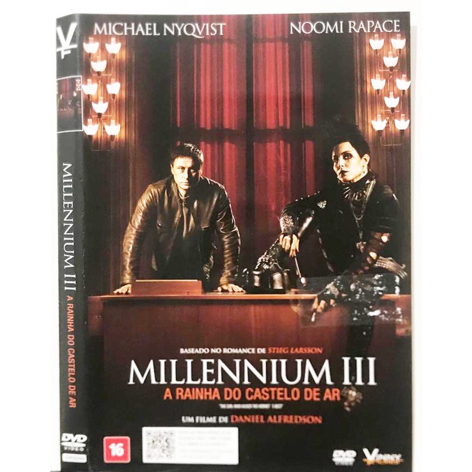 Dvd Millennium 3 A Rainha Do Castelo De Ar Shopee Brasil 4733