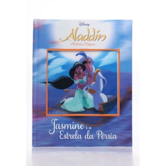 Livro De História Jasmine E A Estrela Da Pérsia - Aladdin Disney ...
