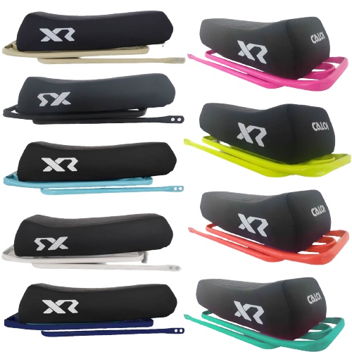 Banco Xr Caloi Mobilete Garupa Bagageiro colorido Articulado Para Bicicleta 20/24/26 e Motorizada