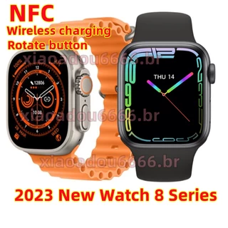 Novo iwo Watch 8 Max series 8 Smartwatch bluetooth Chamada monitor De Frequência Cardíaca Para xiaomi iphone
