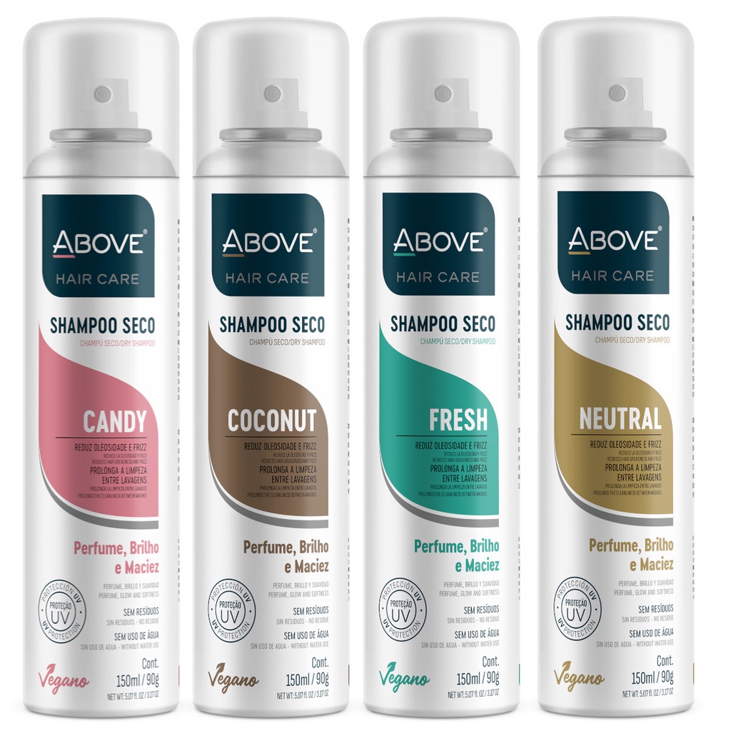Shampoo Seco Above - 150ml/90g | Shopee Brasil