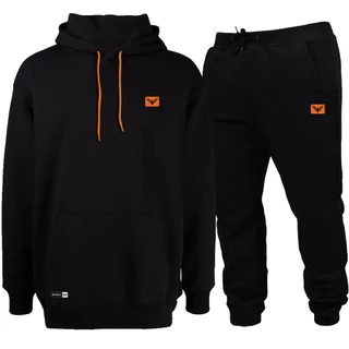 Conjunto Moletom Blusa De Frio + Calça Abrigo Modelo Canguru com Cordinha Neon Estampado