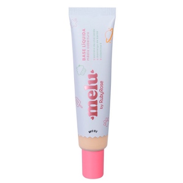 Base Líquida Vegana Melu by Ruby Rose-média cobertura | Shopee Brasil
