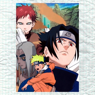♡ Poster Naruto Clássico ♡ Anime Mangá ♡ A4 Adesivo Material Escolar  Caderno Personalizado Papelaria Anime Mangá ♡