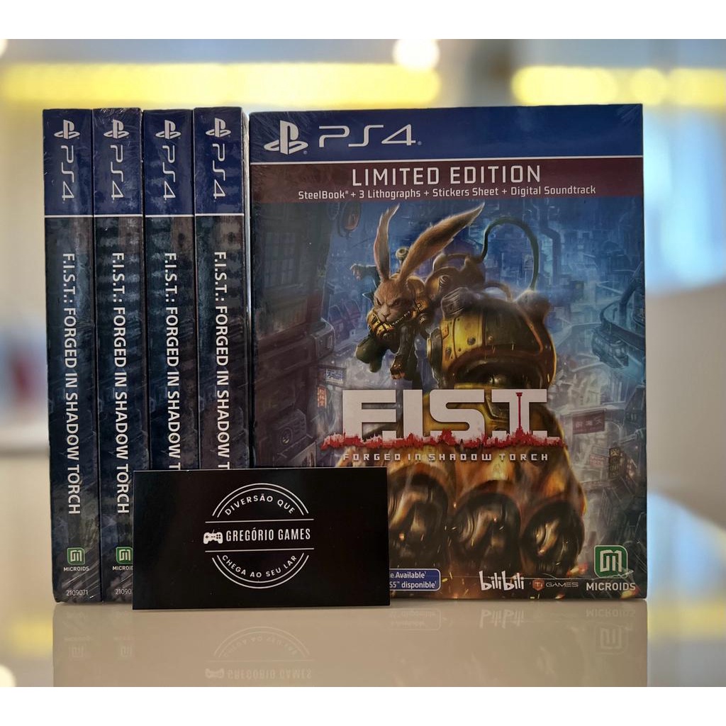 Fist Forged in Shadow Torch Limited Edition Ps4 Lacrado