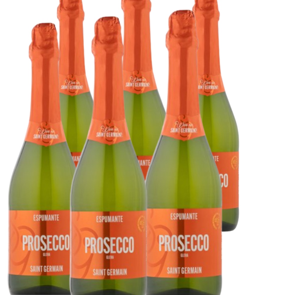 Kit 6 Espumante Aurora Prosecco Saint Germain 660 Ml Shopee Brasil