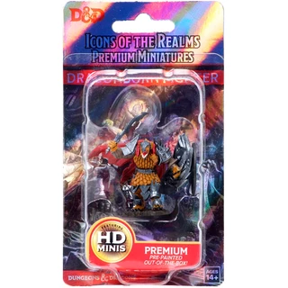 Dungeons Dragons Realms Dragonborn Fighter Miniatura Rpg