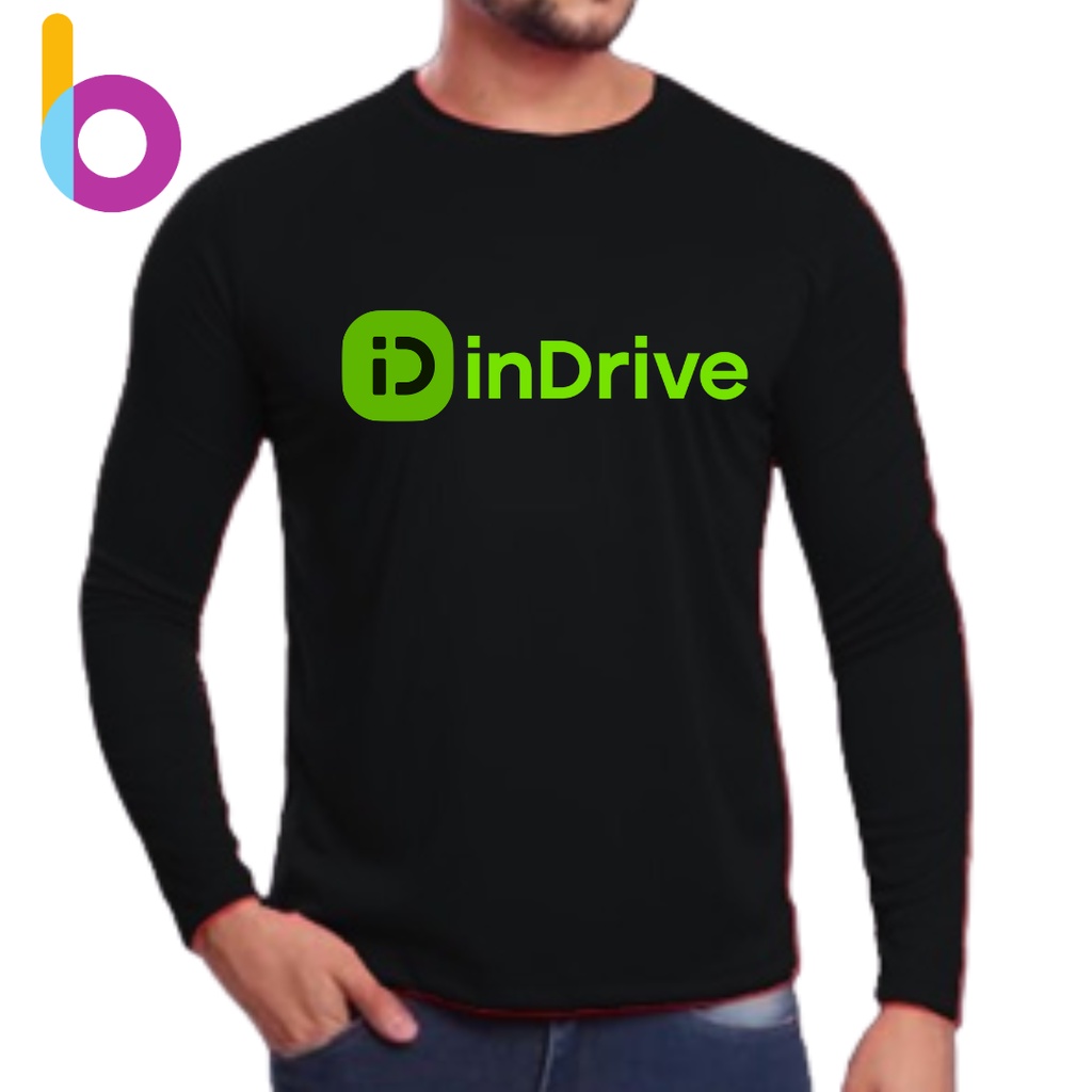 Camisa indrive manga longa proteção UV 35+ dry fit motorista