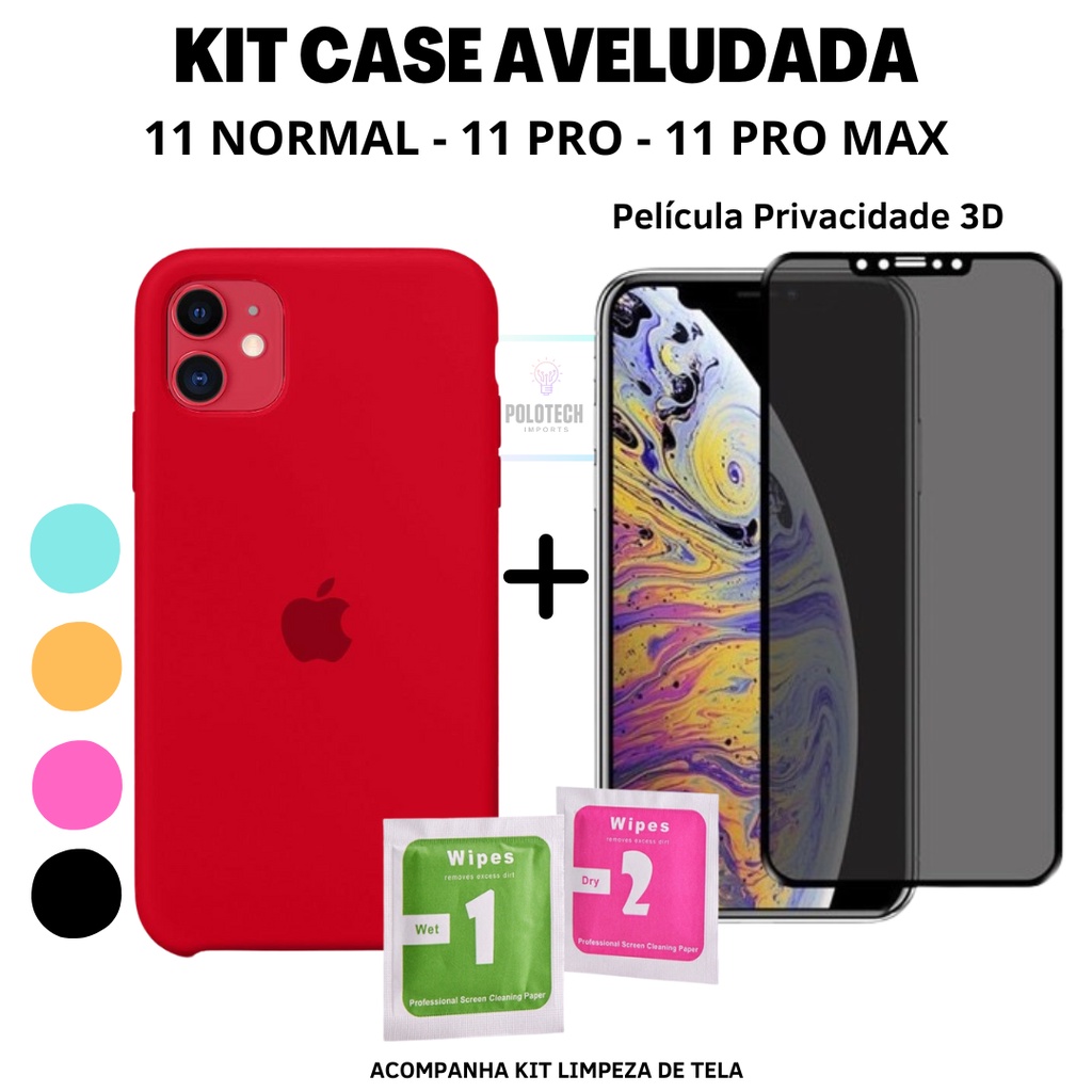 Película Privacidade para iPhone 11 Pro Max – Colors Case