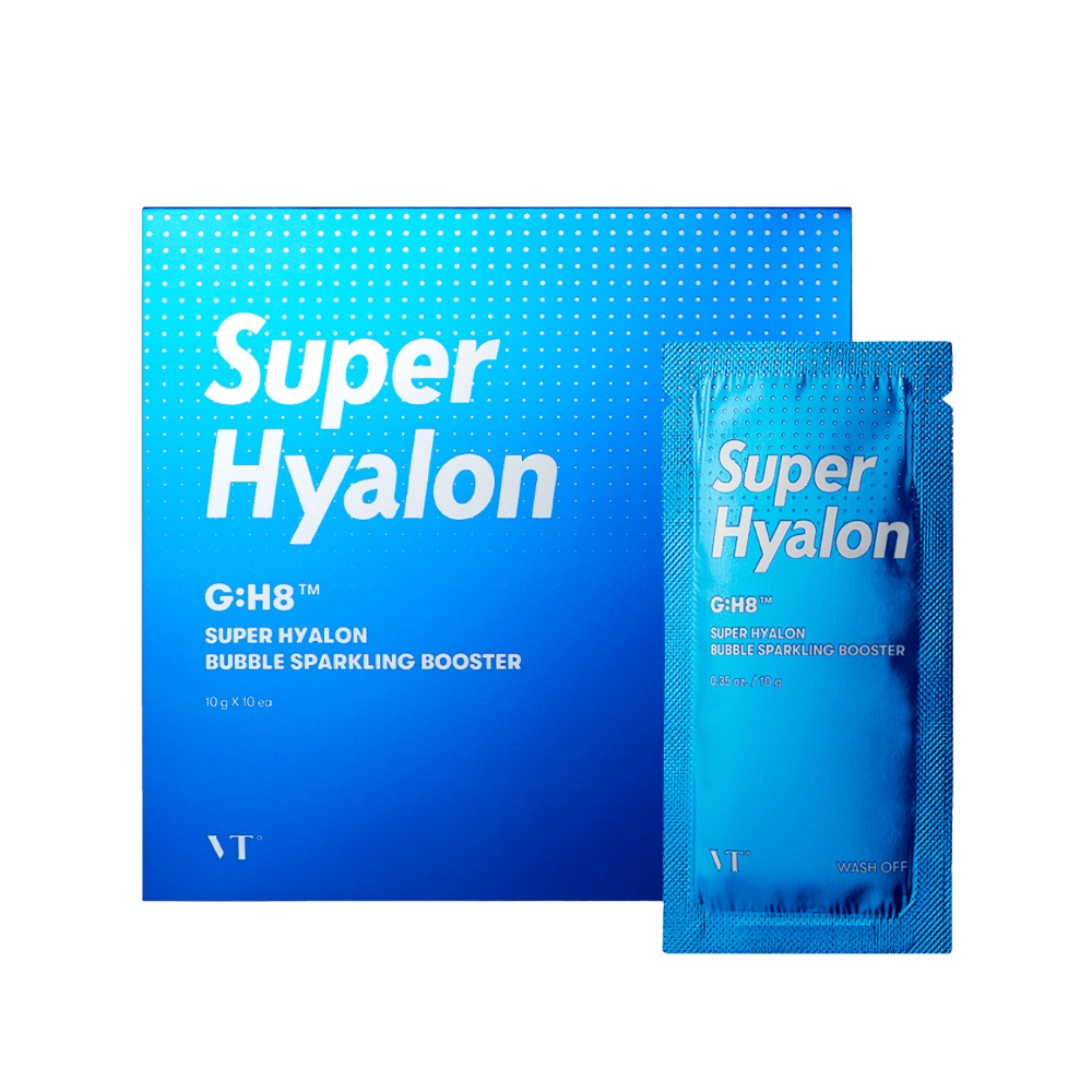 vt cosmetics super hyalon bubble sparkling booster 10g x 10ea | Shopee ...