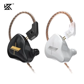 KZ EDX Fone De Ouvido Intra-Auricular De Graves Pesados Personalizado Com Ruído De Palco Estéreo Cancelando Fones Fio Cabo Destacável