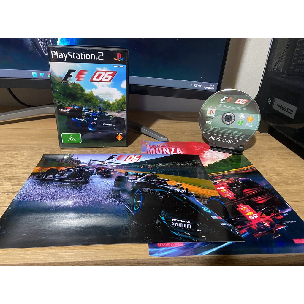 Formula 1 06 com Pôsteres para PS2