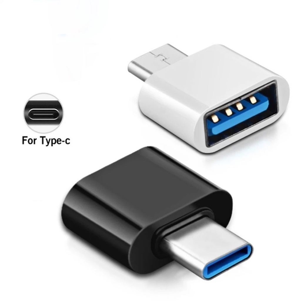 Adaptador Conversor Usb Tipo C 3.1 Otg Macho Para Usb 2.0 Fêmea Sincronização de Dados