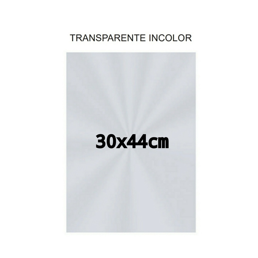 Saco transparente incolor 30x44 com 50 unidades | Shopee Brasil