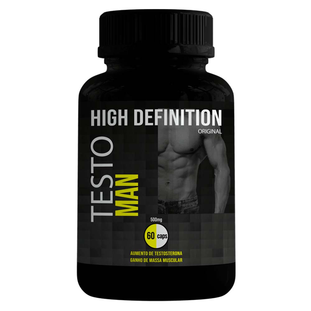 TestoMan Suplemento Alimentar - 60 Caps | Shopee Brasil