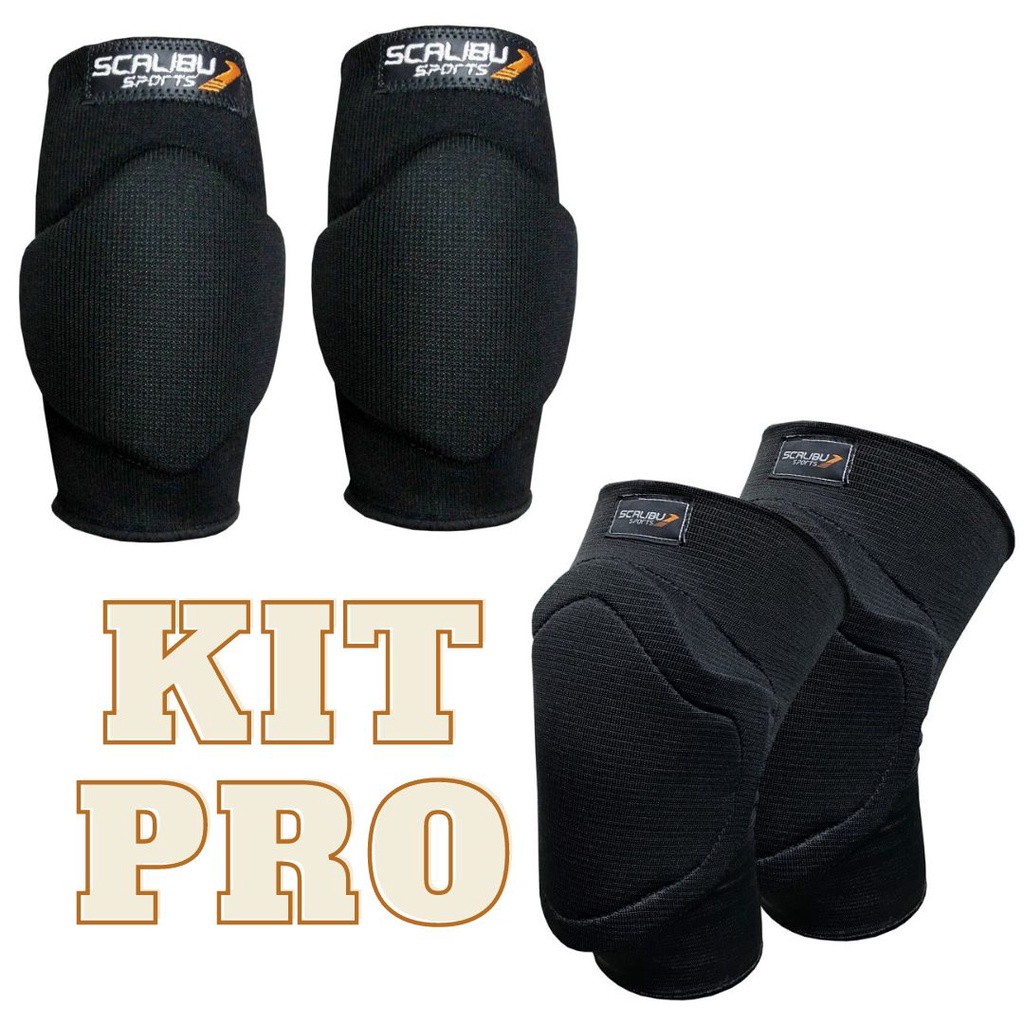 Kit Cotoveleira Pro + Joelheira Pro - Kit PRO - Kit Joelheira e ...
