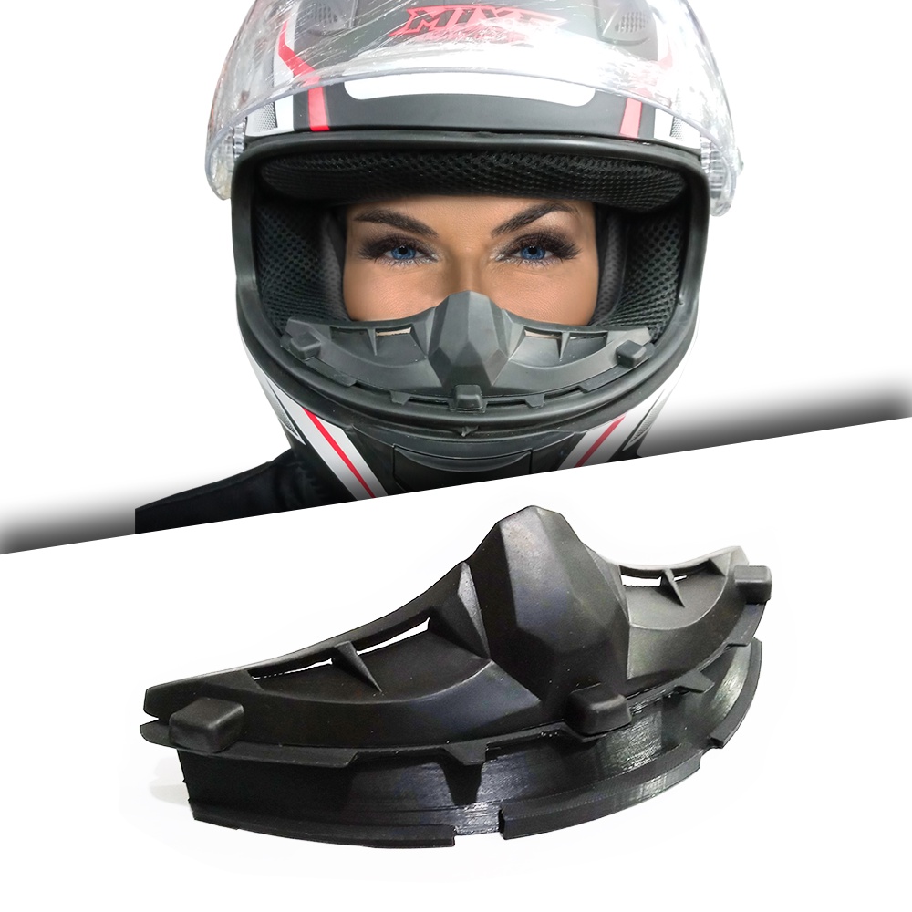 Narigueira Alta para Capacete Mixs Fokker / Mx2 / Mx5 | Shopee Brasil