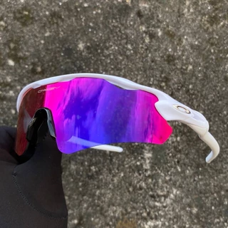 Óculos Okl Radar EV Branca Lente Tanzanite