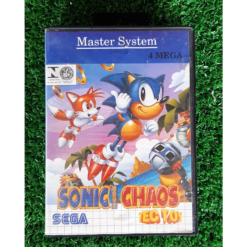 Jogo Sonic the Hedgehog Chaos - Master System | Shopee Brasil
