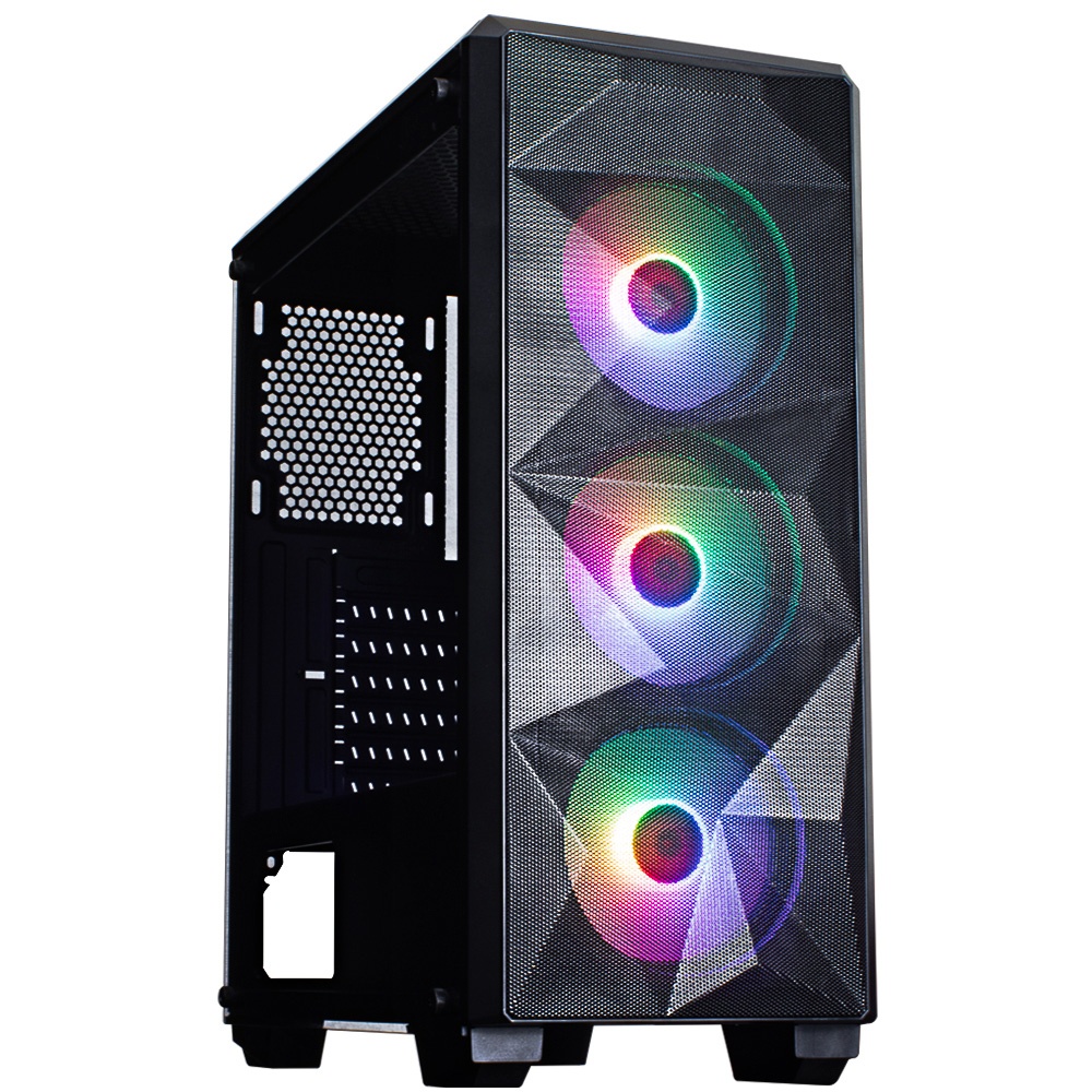 Gabinete Gamer Redragon Grindor, Mid Tower, Lateral em Vidro - GC-510