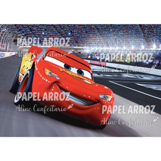 Carros Relâmpago Mcqueen M05 - Papel De Arroz Para Bolo