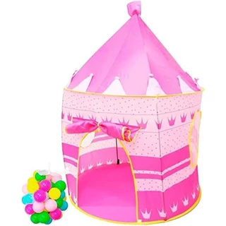 Barraca Castelo Infantil Rosa Toca Menina Tenda Princesa + Surpresa + Envio para todo Brasil