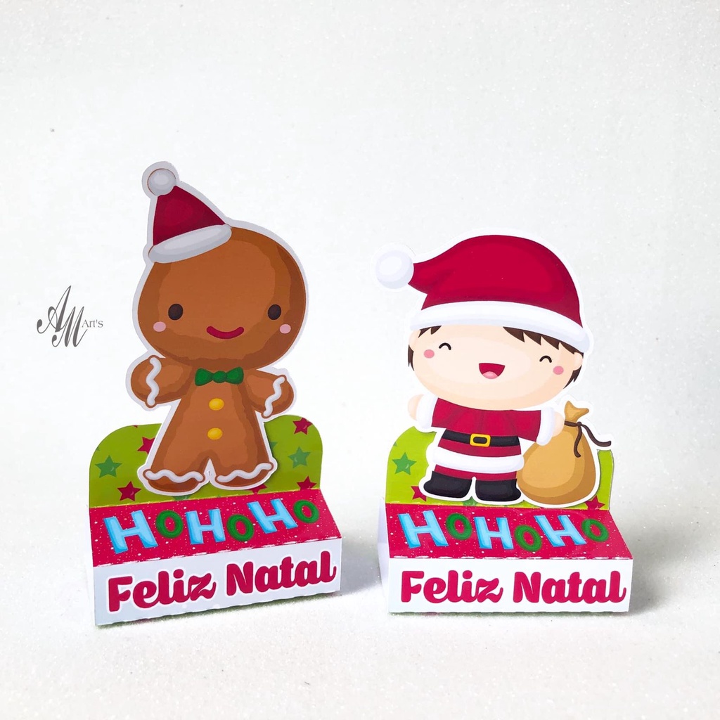 Caixa para 8 bis Natal  Elo7 Produtos Especiais