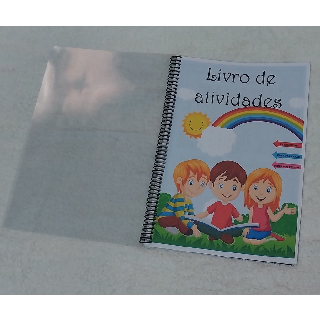 CADERNO DE ATIVIDADES INFANTIL COM MAIS DE 90 ATIVIDADES | Shopee Brasil