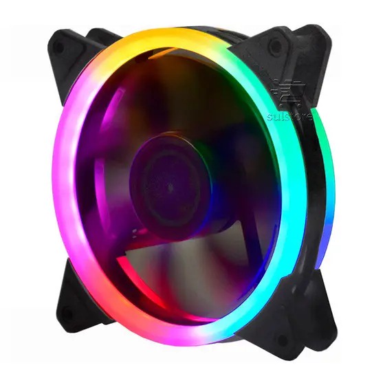 Cooler Fan Gamer Silencioso 120x120x25 mm Com LED Colorido - GAMING ...
